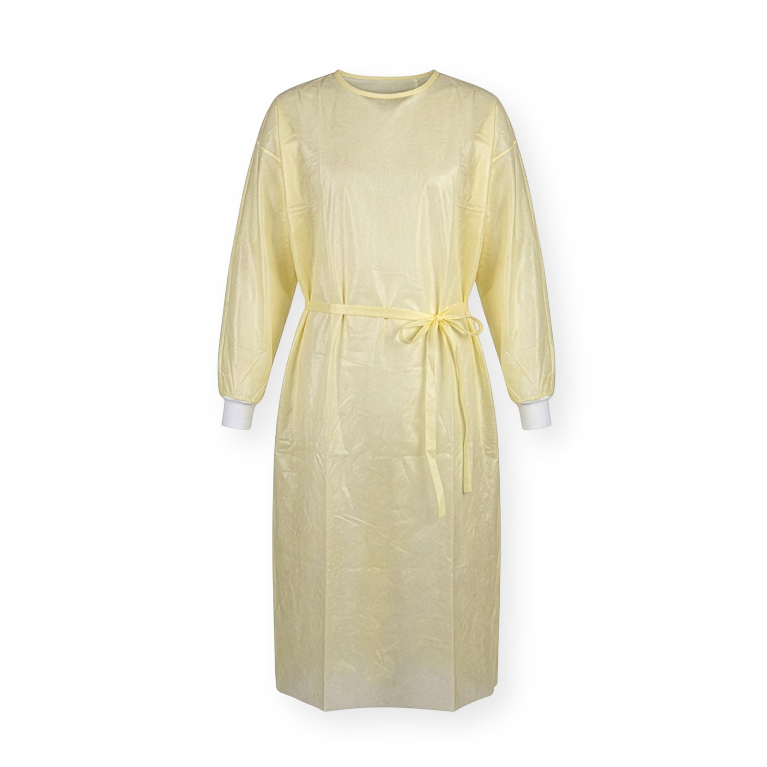 Medi-Inn Schutzkittel Camice Monouso MRSAPp Pe Giallo 139 x 139 cm 10 Pezzo
