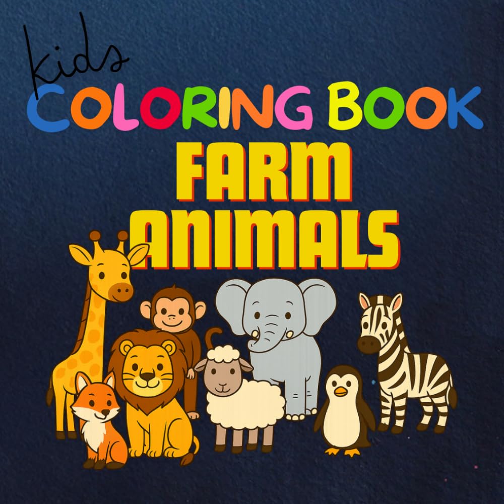 Animal Colouring Book for Children Alphabet of Animals Age 2-6 (Alphabet - Colour and Learn): Alphabet - Colour and Learn