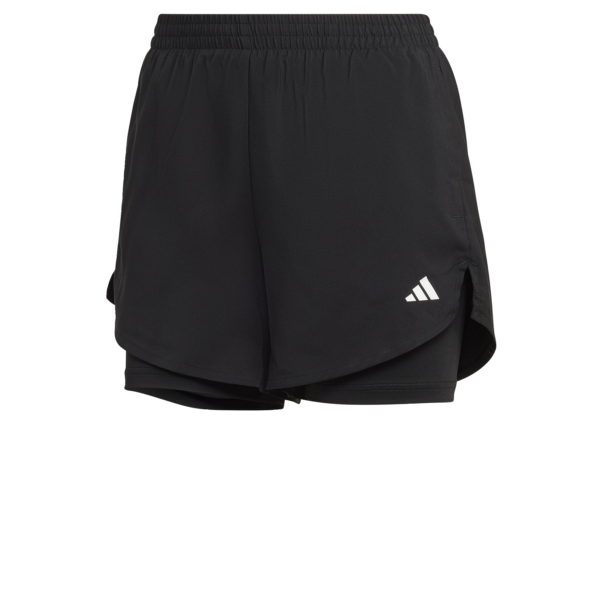 Adidas Mujer AEROREADY Made for Training Minimal Two-in-One Shorts