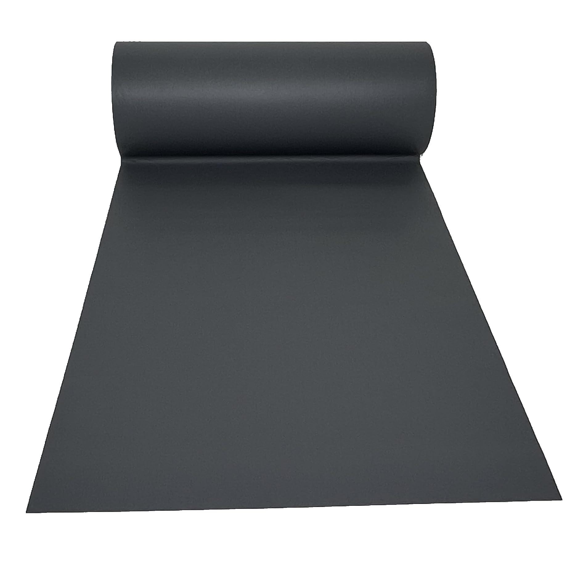 De'Carpet Vinilo PVC A Medida Alfombra FÁCIL Limpieza Antideslizante VINILICA Gris Liso (65 CM Ancho) (1 Metro)