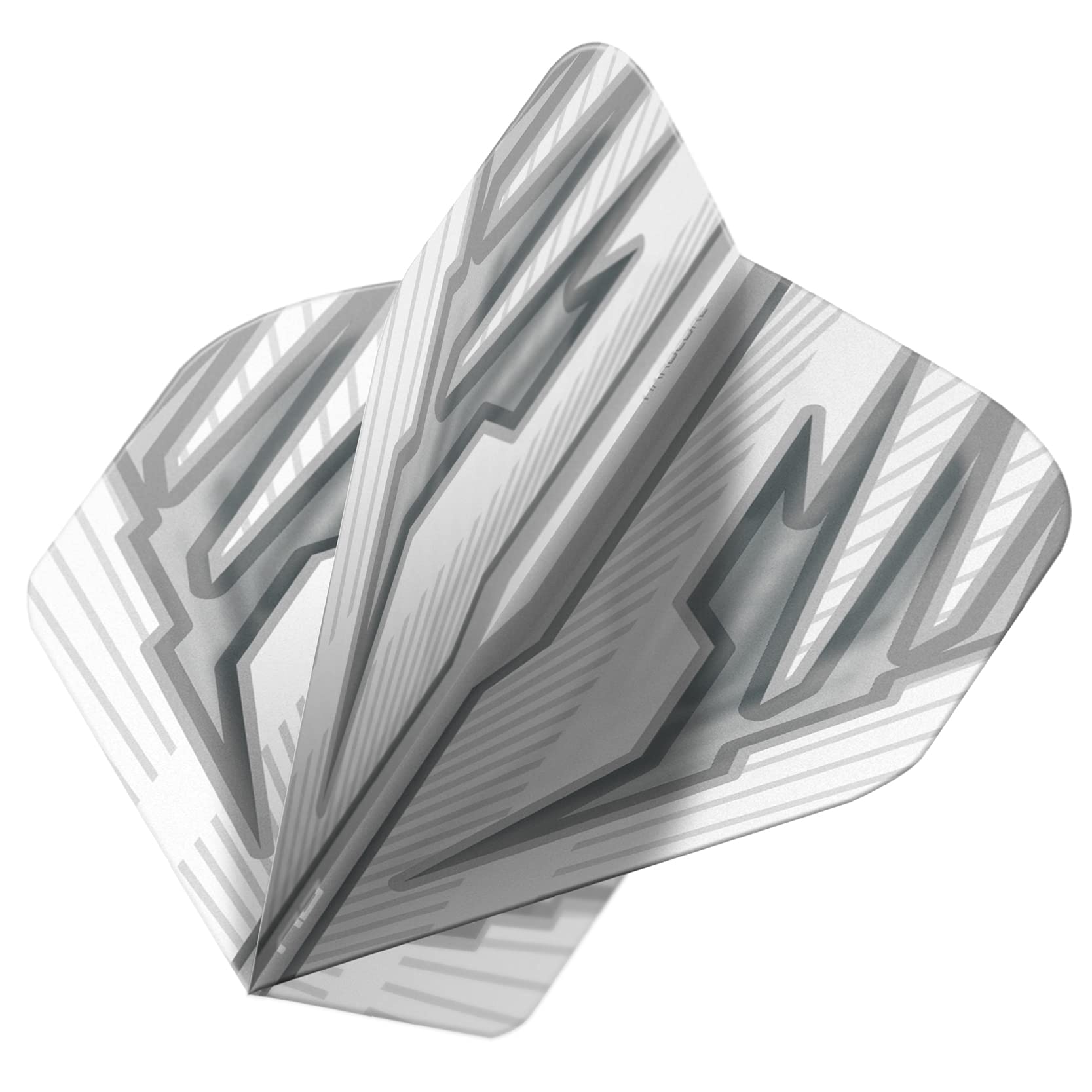 Hardcore Radical Extra Thick Standard Dart Flights - 4 Sets Per Pack (12 Dart Flights in Total) & Red Dragon Checkout Card