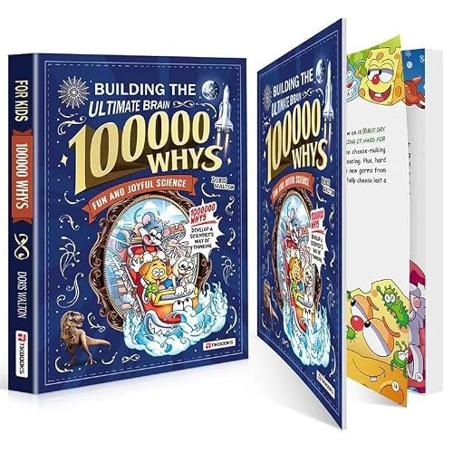 100000 Whys Kids Science Encyclopedia - Building The Ultimate Brain for Kids, Fun Educational Extracurricular Reading Book for Primary School Students, Develop Scientific Thinking