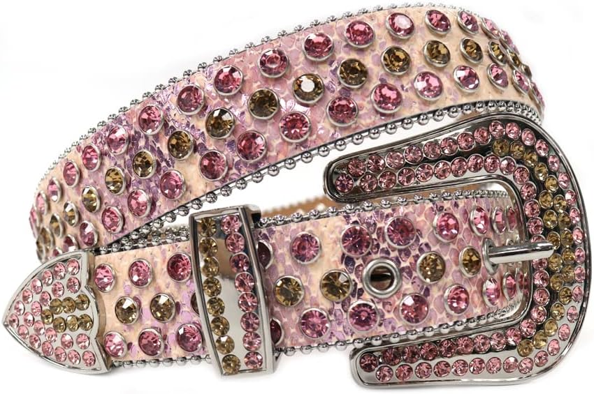 Rhinestones Belts Fashion Luxury Strap Diamond Studded Belt For Women Men Pin Buckle Strap Jeans