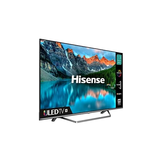 Hisense ULED 2020 50U7QF - Smart TV 50" Resolución 4K, Quantum Dot, FALD, Dolby Vision, Dolby Atmos, Vidaa U 4.0 con IA, Alexa Built-in, Gris