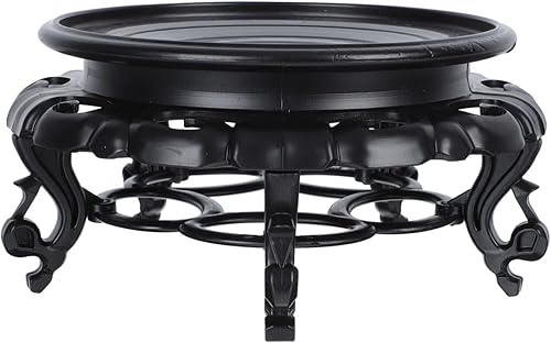 Didiseaon Soporte de almacenamiento para jarrón, estante decorativo para figuras en miniatura, macetas, plantas para el hogar, minoristas, museos,