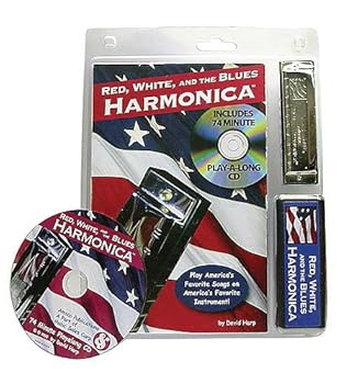 Sheet music Red, White, and the Blues Harmonica - Book/CD/Harmonica Pack Book