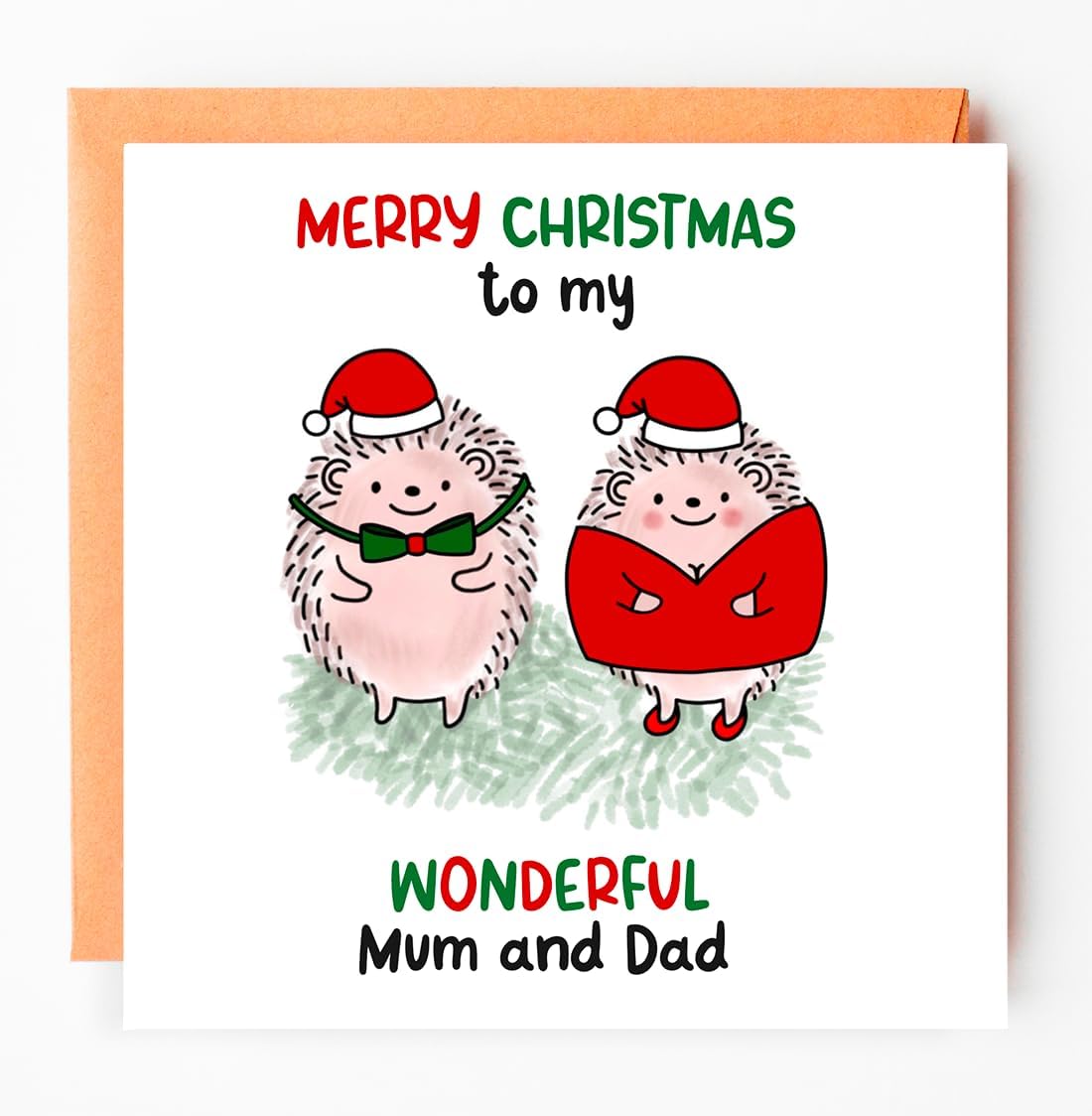 Piccadilly Greetings Christmas Card Classic To A Special Mum & Dad 2 - View #6