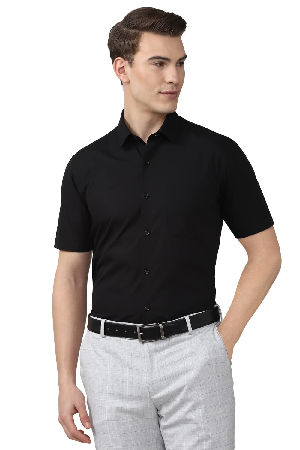 Peter England Men's Cotton Regular Fit Shirt-picture-40
