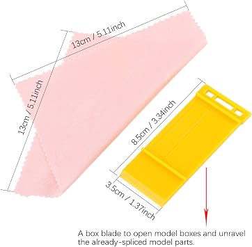Keadic 26Pcs Modeler Basic Tools Craft Set Hobby Building Tools Kit Professional Modeler Basic Tools Craft Set for Basic Model Assembling