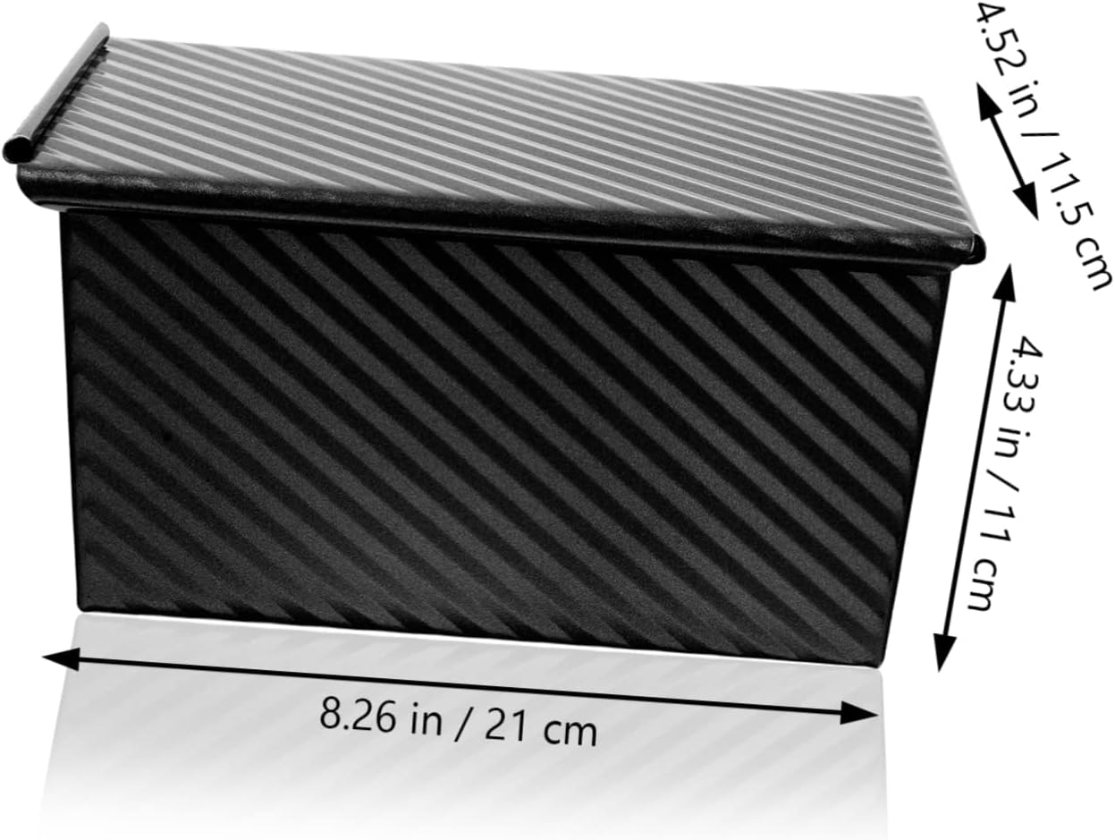 蓋付きトーストボックス Challah ブレッドケーキ型 プルマン ブレッドパン ベーキングトレイパン ベーグルローフパン ケーキ型