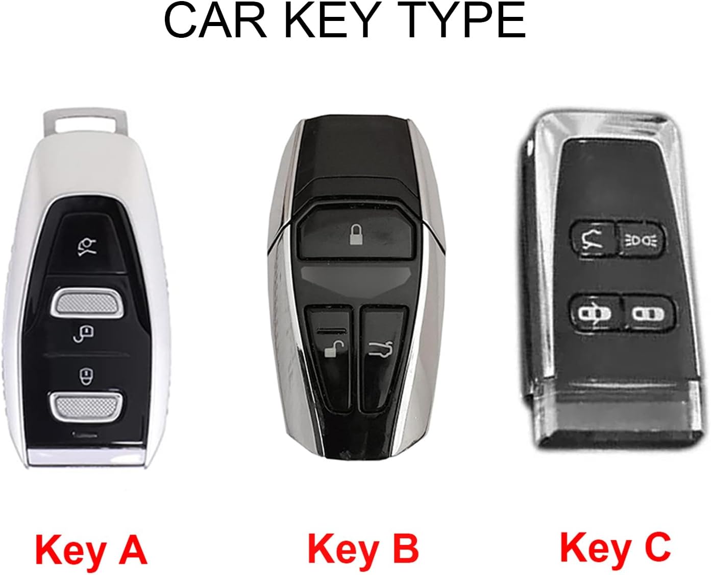 Custom Deluxe Suede Leather Key Fob Cover Case Shell Compatible with Aston Martin DB11 DBS Superleggera New Vantage DB9 DBX AML-KEY-1109 MY83-654024-AB