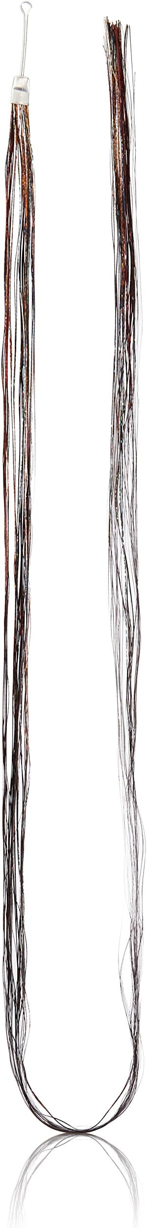 Hair Flairs Pro Hair Tinsel, MIX3 Earth Colors