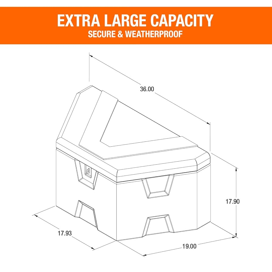 Amazon.co.jp: Buyers製品1701680 V型トレーラーTongueボックス