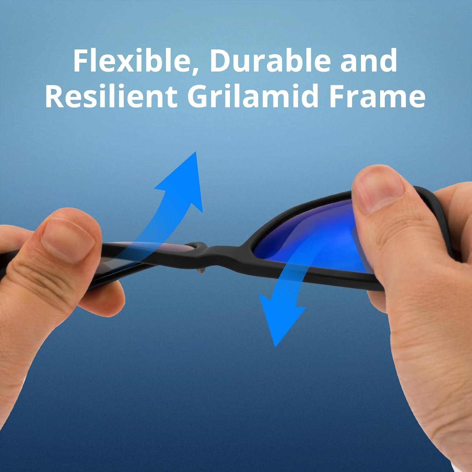 KastKing FlatRock Polarized Sport Sunglasses for Men and Women, Ideal for Driving Fishing Cycling Running, UV Protection - Image 6