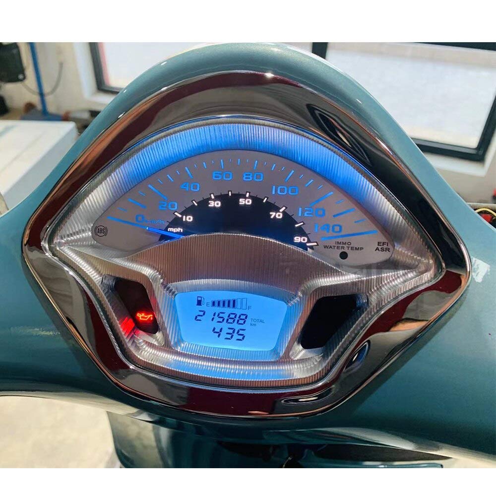 ボン オートバイメーターフレーム Compatible With Vespa 300 2020 2021 For