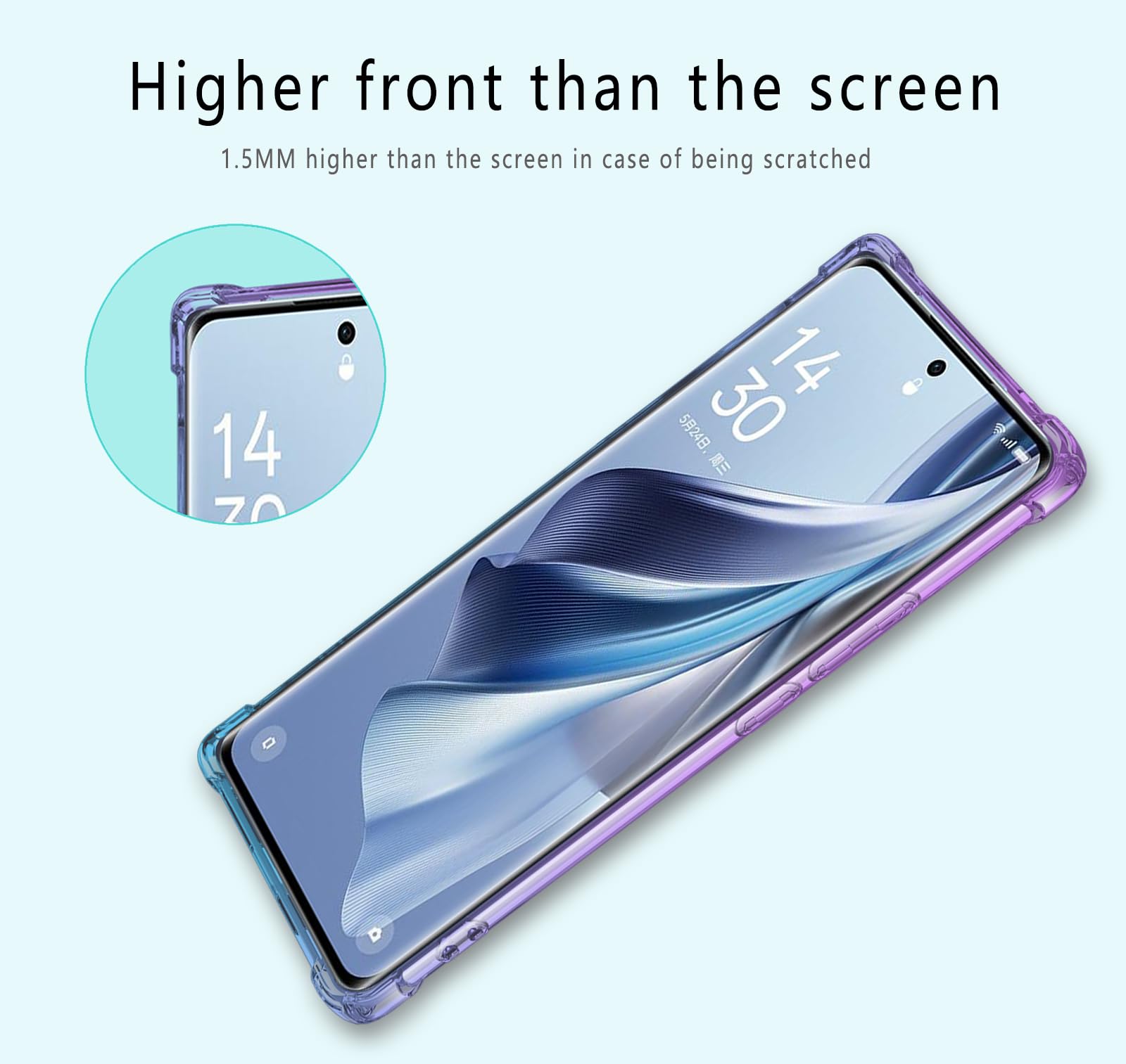 Kryt Abeel Weave Case Modrý – Oppo Reno 10 5G / Reno 10 Pro 5G | Levné