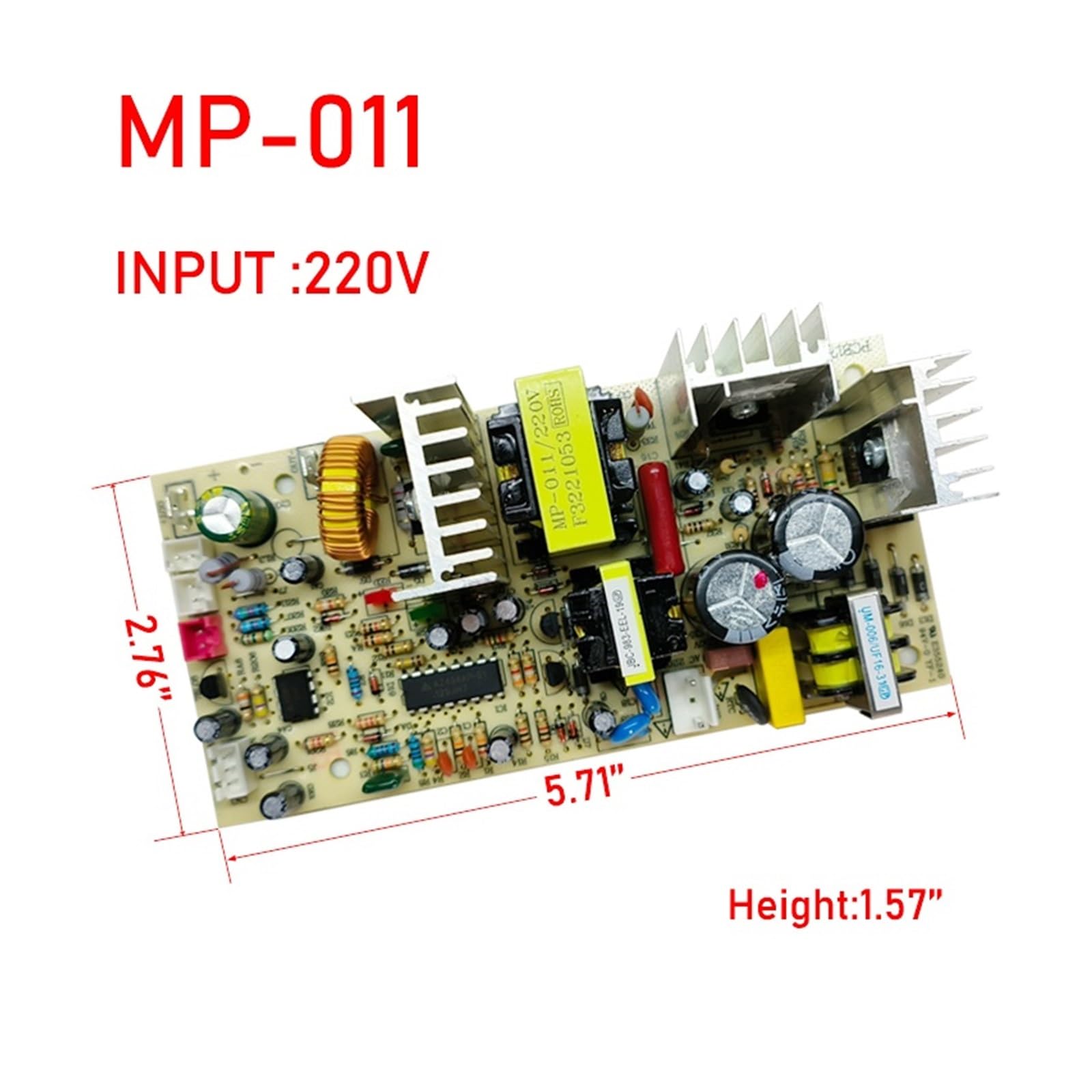 Panel de control for vinoteca, compatible con la placa de alimentación principal for vinoteca MP-011, placa de circuito for refrigerador de 220 V