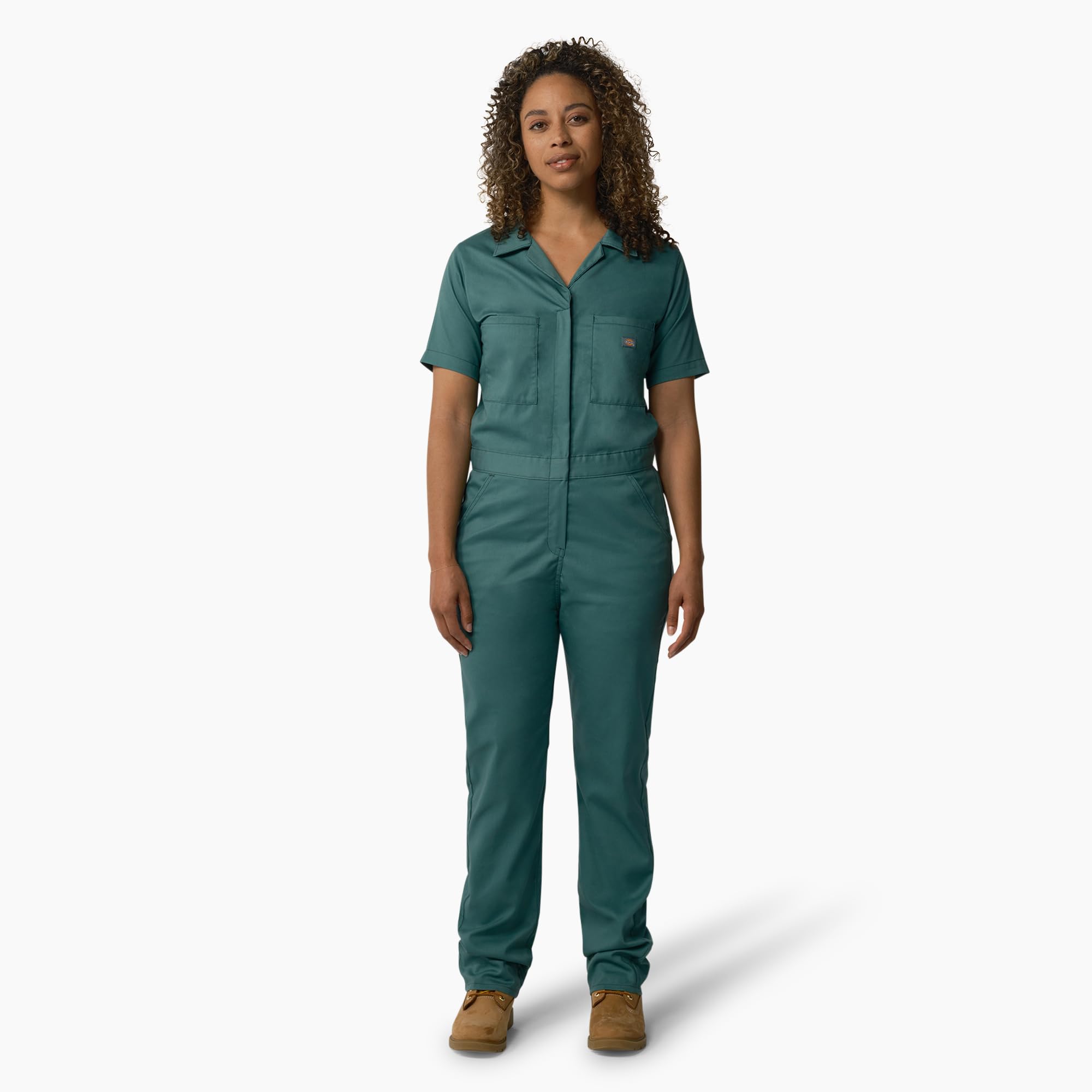 Dickies mens W Ss Flex Coverall, Lincoln Green, S