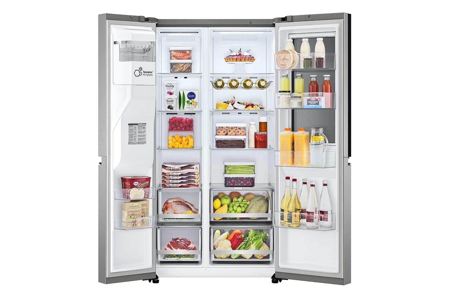 LG Réfrigérateur américain GSXV80PZLE InstaView