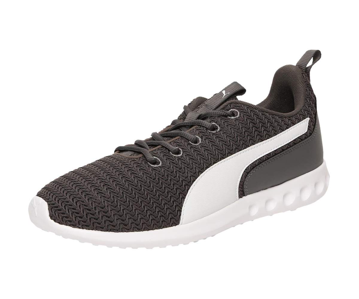 Puma mens Chromeson V2 Charcoal Gray-White Running Shoe - 8 UK (19319803) (B07NQJV1Q9) Amazon Price History, Amazon Price Tracker