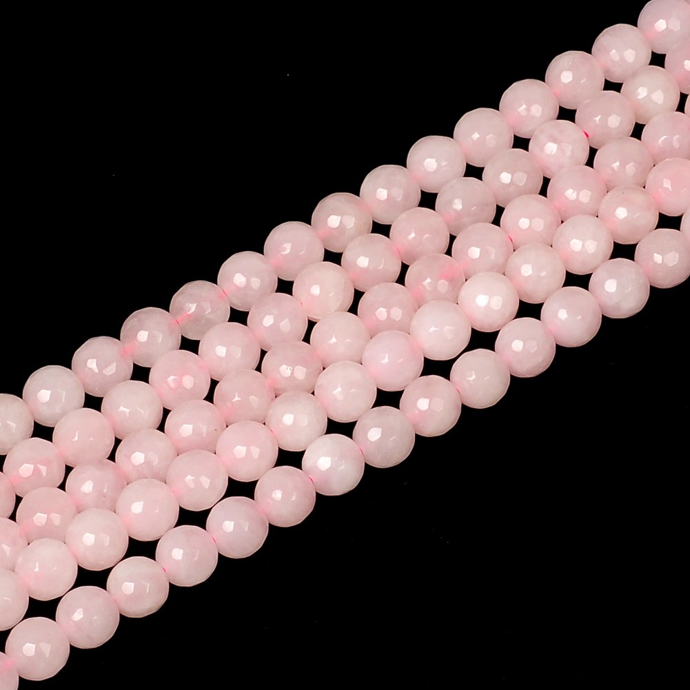 Naturale Quarzo Rosa Sfaccettato Taglio a Pera 7x5 MM Calibrata Sciolto