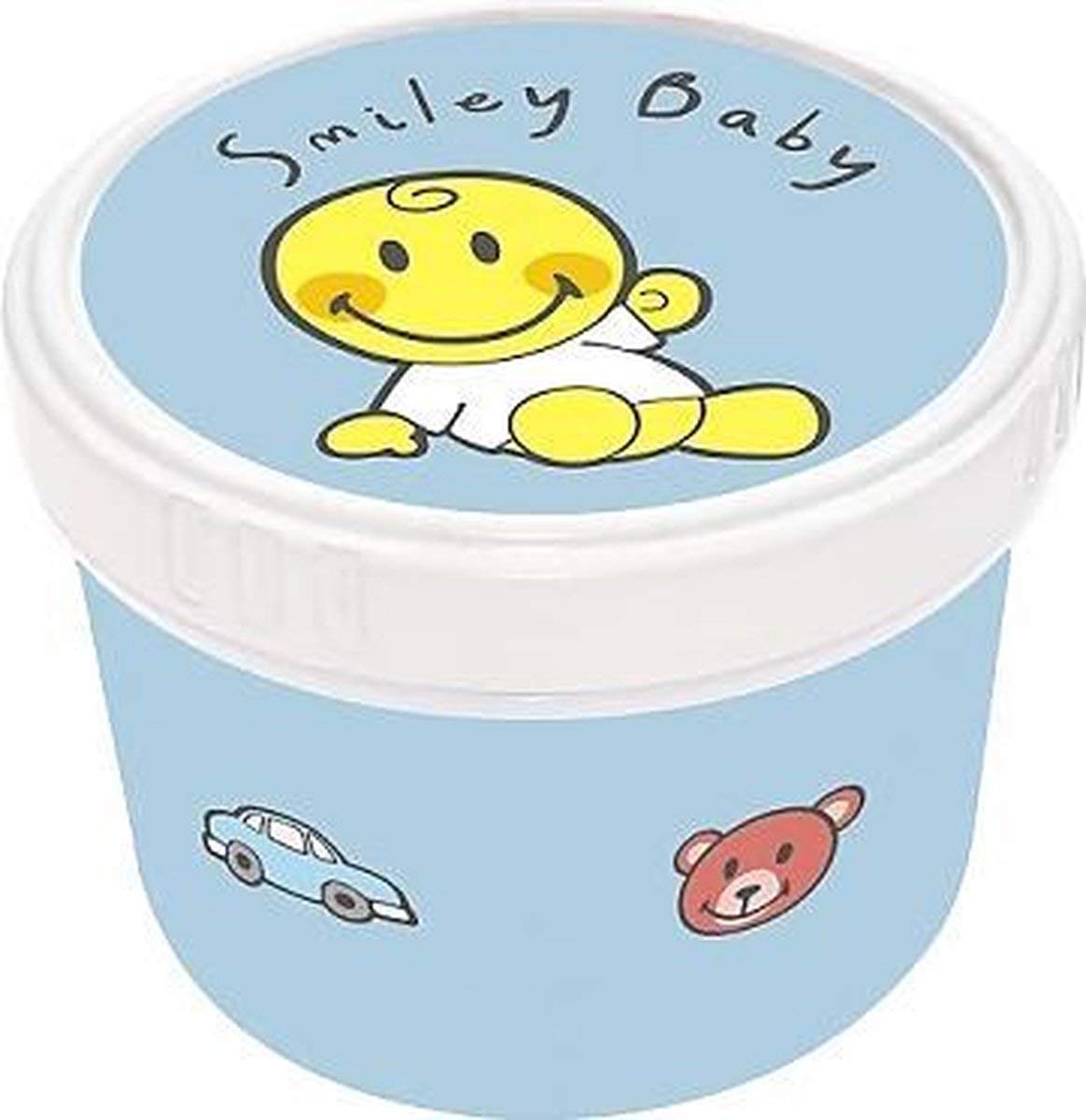 Zak DesignsZK 67251370 Blauw Smiley Algemeen Kinderen Boy Snackbox