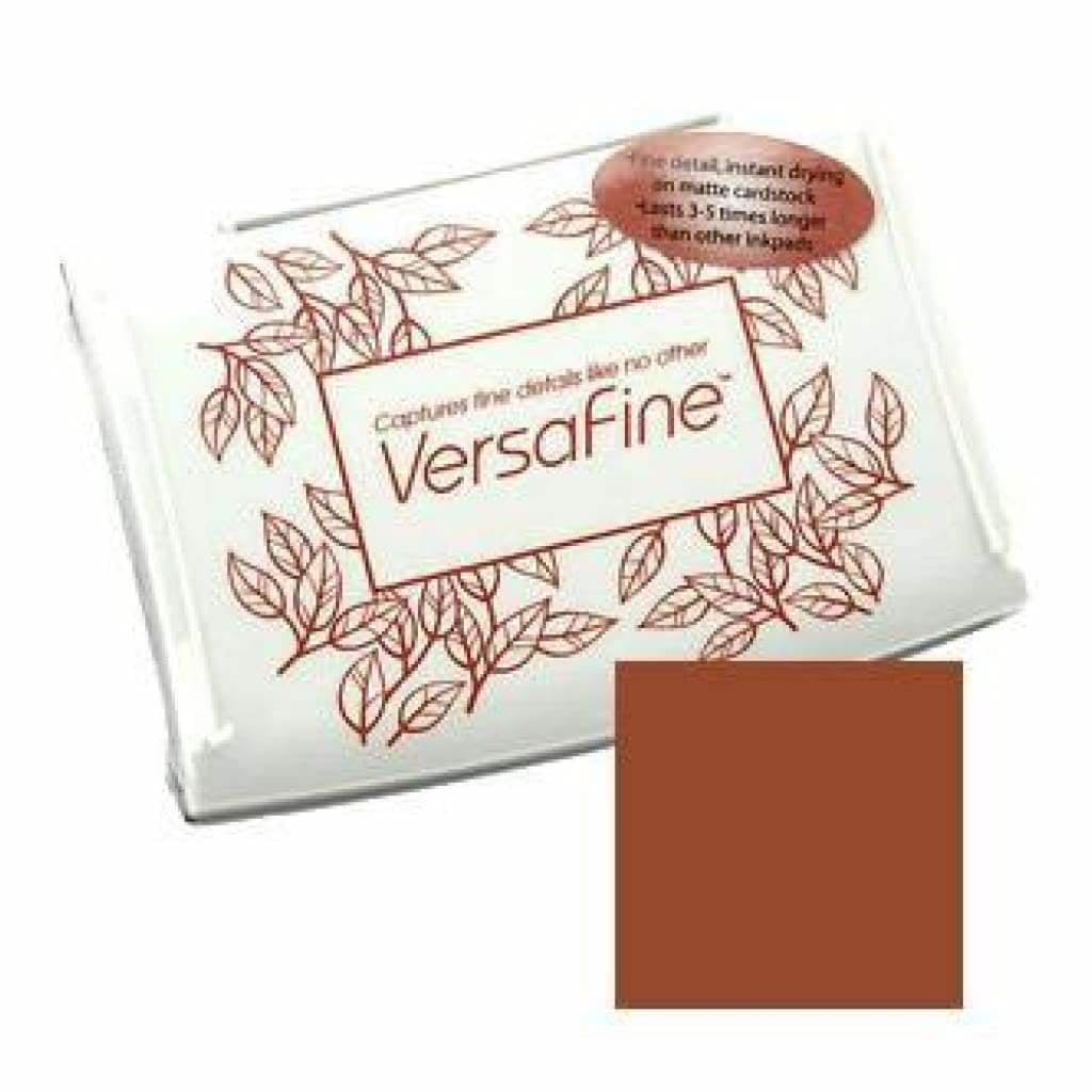 Vintage Sepia Versafine Tsukineko Fine Detail Pigment Ink Pad for Rubber Stamp Fast Drying