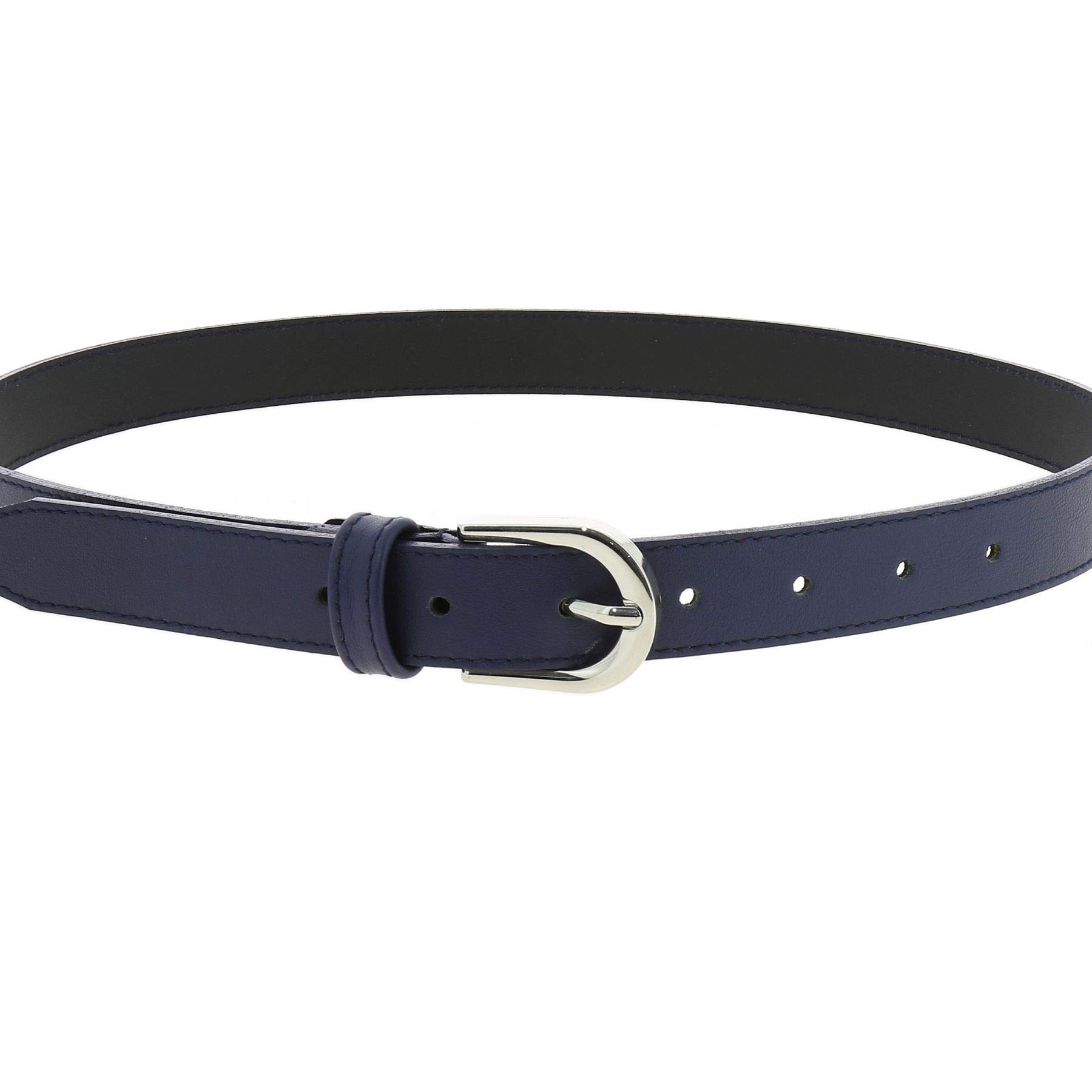 FASHIONGEN - Ceinture pour femme en Cuir Italien, fabriqué en France, LUNA