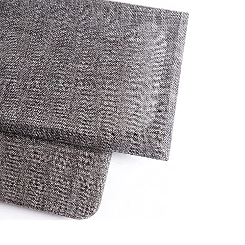 Flushbay Speaker Grill Cloth Linen Single Layer Speaker Fabric Protective Dustproof Mesh Cloth Stereo Fabric Replacement For Home Stage Speakers, Media Cabinet, Ktv Box(50 * 146Cm-Beige) #TOP5