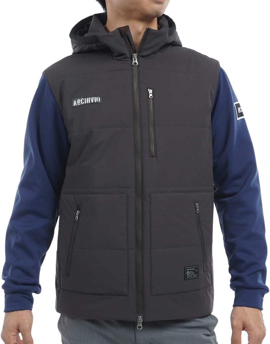 ARCHIVIO アルチビオ ゴルフ ブルゾン フード付き M フード付き