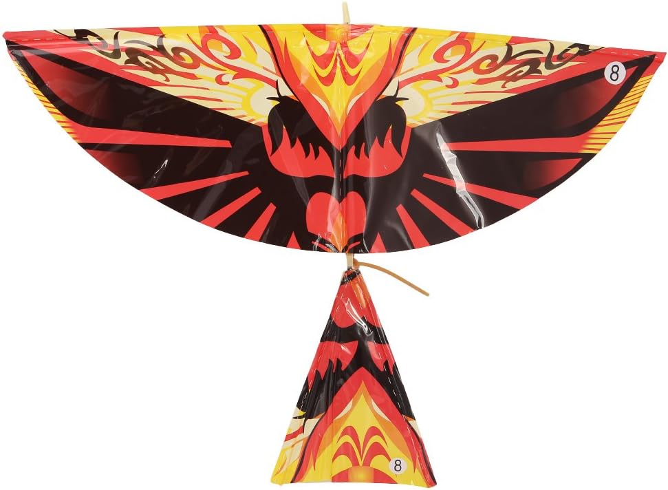 10Pcs Elastic Rubber Band Powered Flying Birds Kite Funny Kids Toy Gift Outdoor