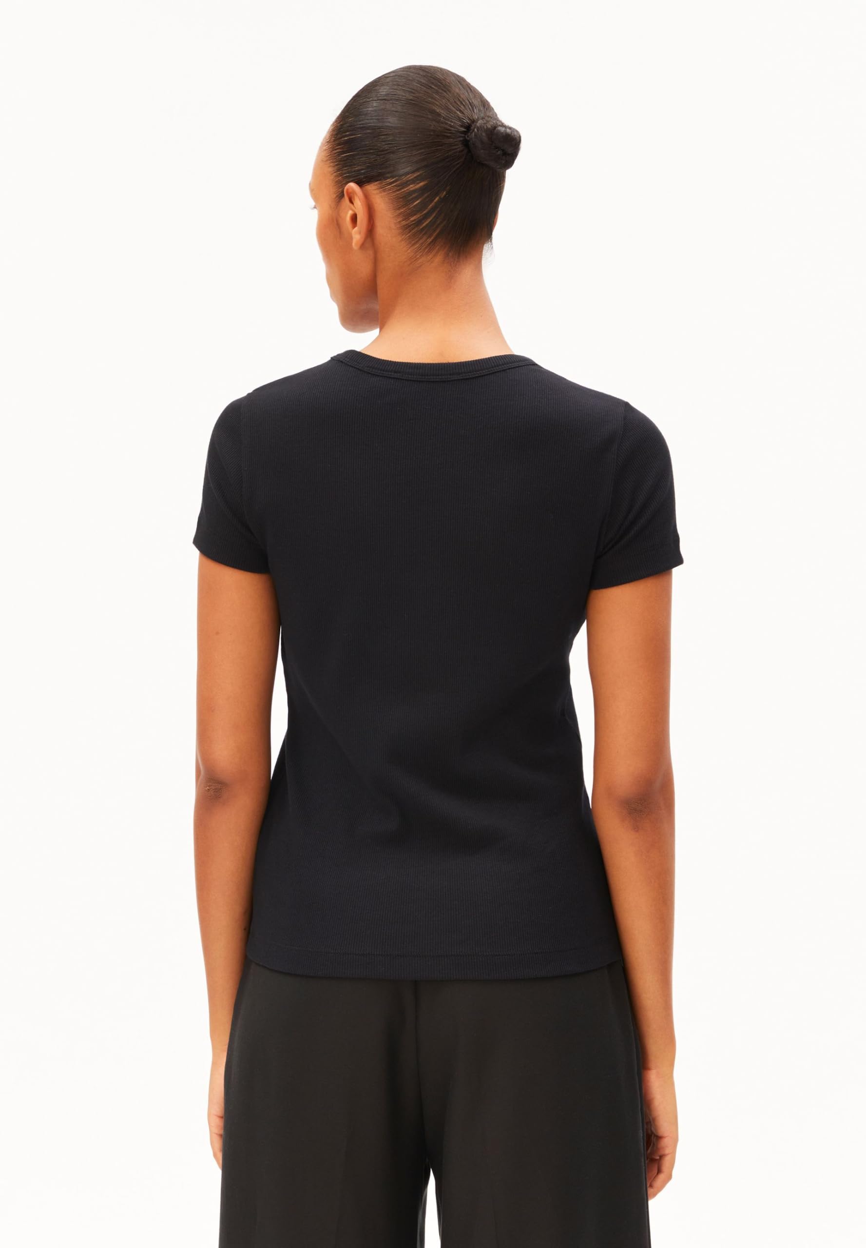ARMEDANGELS Damen RIPP-T-Shirt aus Bio-Baumwoll Mix KARDAA Slim Fit