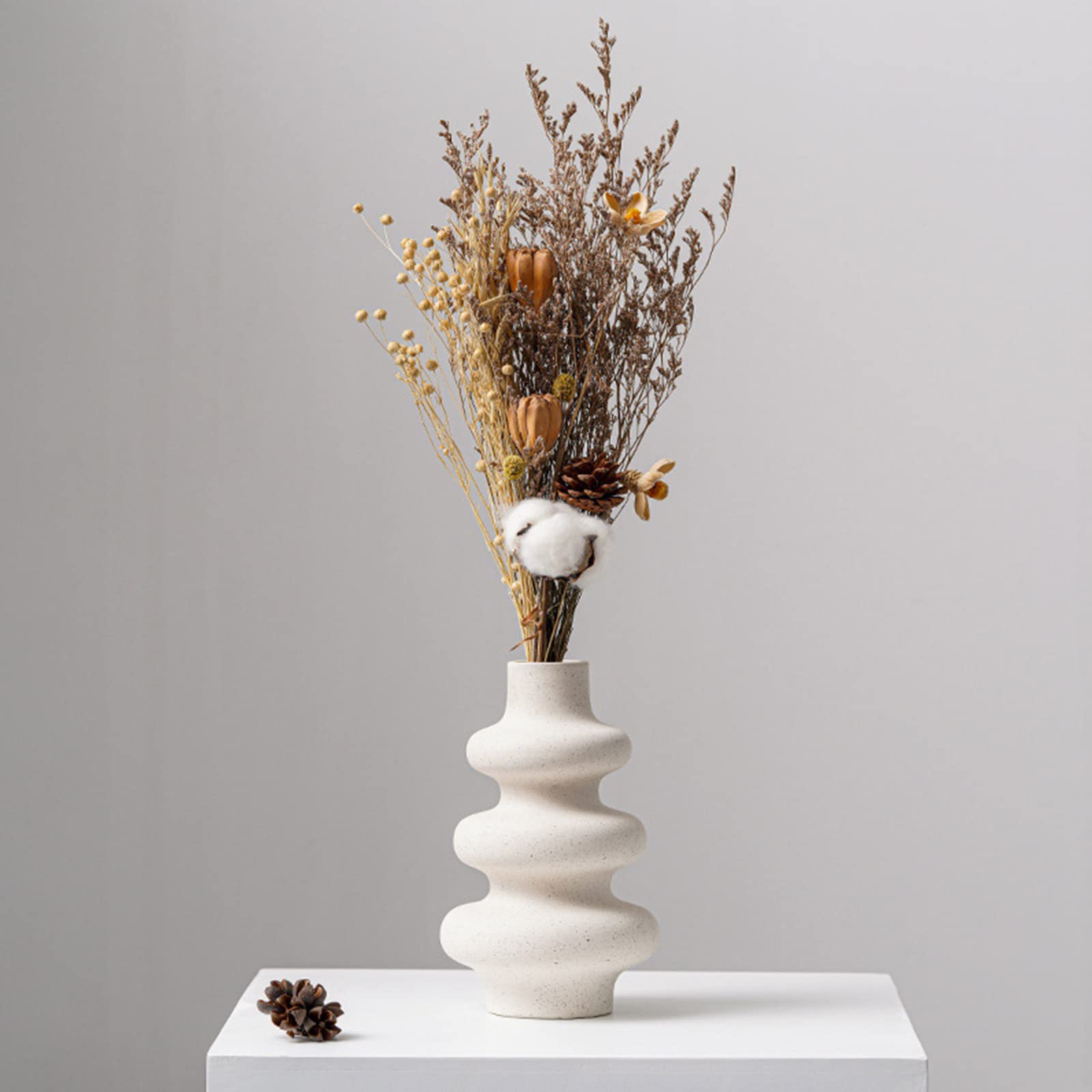 Molde de resina para jarrón de flores, molde de resina epoxi de cristal, adornos de silicona, molde de fundición de resina epoxi para decoración del hogar