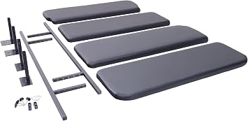 Avest Bed Platform for Vans, Storage and Bed Divider, Vehicle Camping, Standard Leather 1.6 inch 40 mm