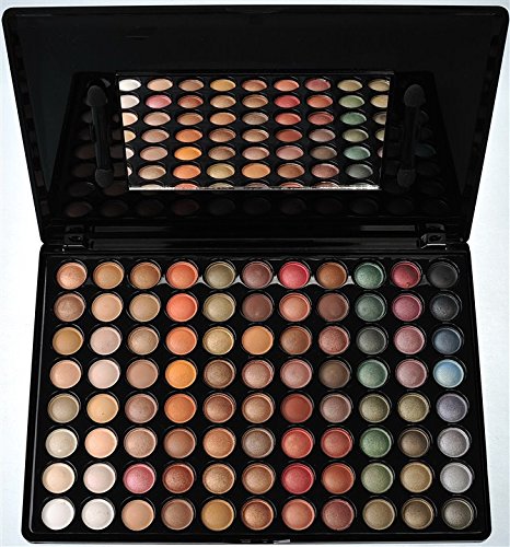 BLUETTEK 88 Colors Eye Shadow Palette - Matte and Shimmer (#7 Color)