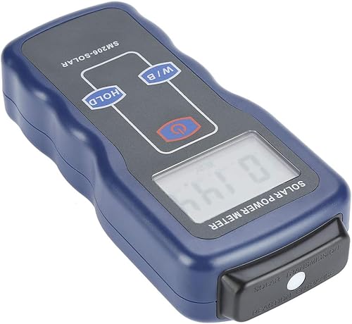 Miniatura 9 de Medidor de energía solar digital, probador de medición de energía de luz solar para probar el rendimiento de la ventana del automóvil, medidor de