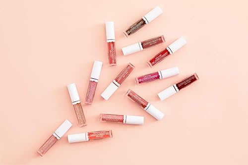 Miniatura 6 de wet n wild Lip Cream Cloud Pout Marshmallow - Lápiz labial líquido mate, mousse de labios, Red Madness, sabor malvavisco