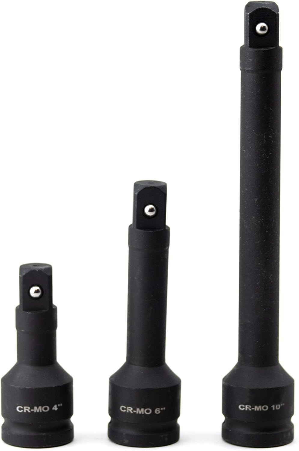 VCT 3 PC 3/4" INCH DR DRIVE EXTENSION BAR SET FOR AIR IMPACT WRENCH TOOL 4", 6", 10"