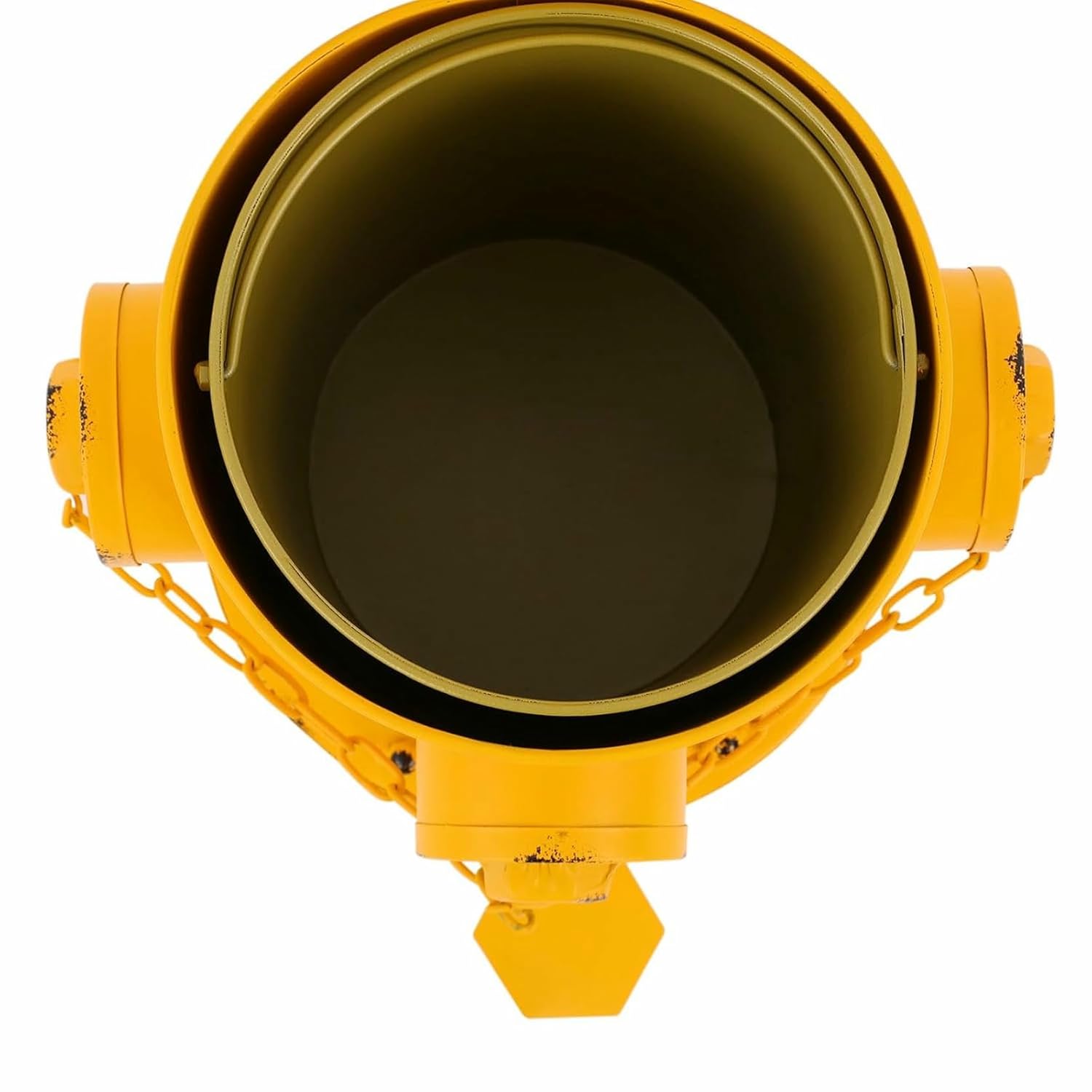 Trash Can Fire Hydrant Style, Large Capacity Retro Creative Garbage Can with Removable Inner Bucket Pedal Trash Can Indoor Outdoor for Park Garden Kitchen Garbage