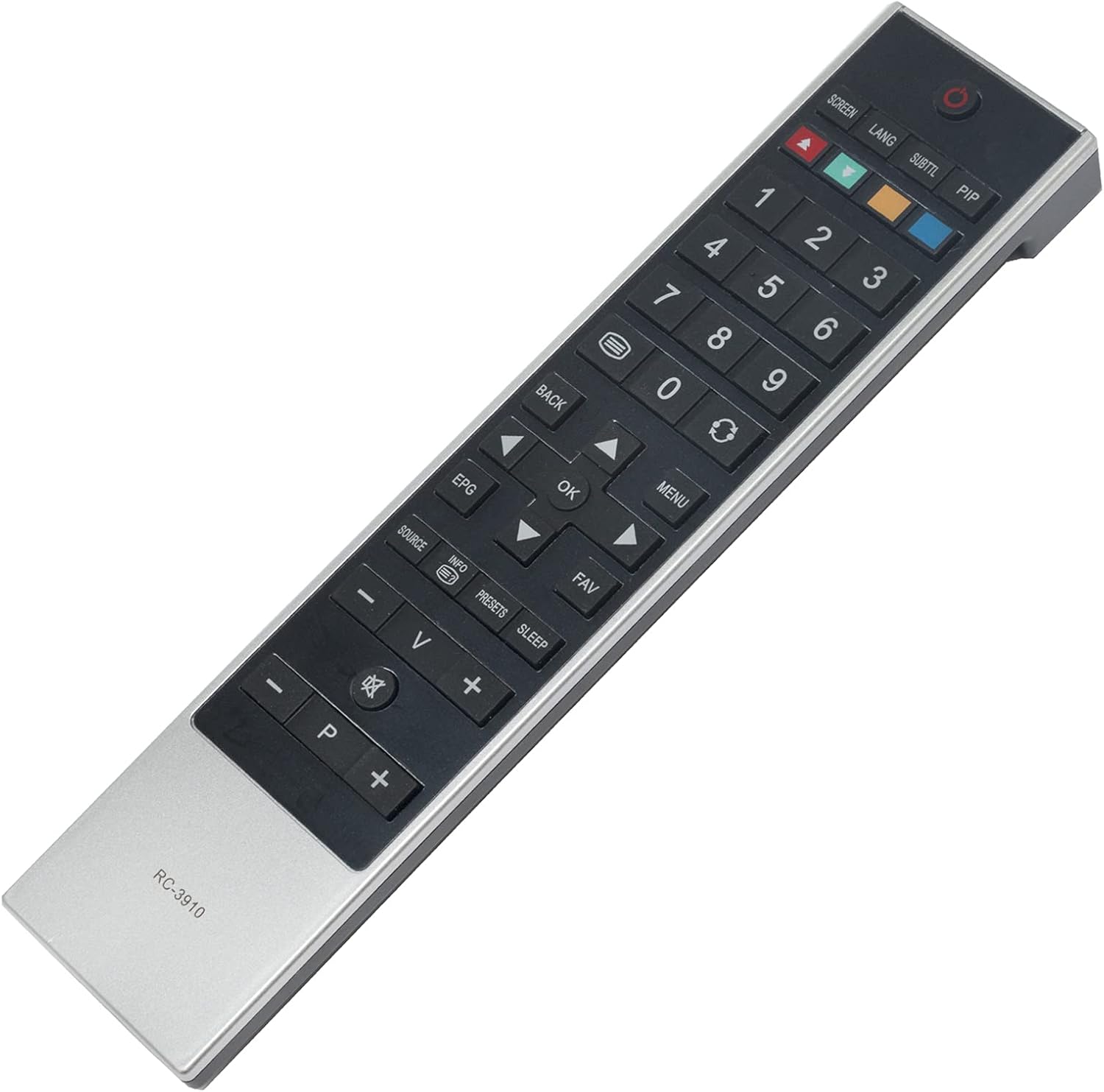 AULCMEET RC-3910 Replace Remote Compatible with Toshiba Smart TV 40BV700F 40BV700G 40BV701B 32KV501B 32KV700B 37BV500B 22BV501B 22KV500B 26B2LW1G 32BL702B 32BV501B 40BL702B 19BL502B 22KB500B - Image 3