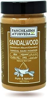 Herbal & Natural Sandalwood Powder (Santalum Album/chandan) 100g For Fairness Sun-Tan Acne-Spot Treatment Face Pack