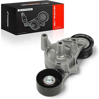 A-Premium Belt Tensioner Assembly with Pulley Compatible with Ford