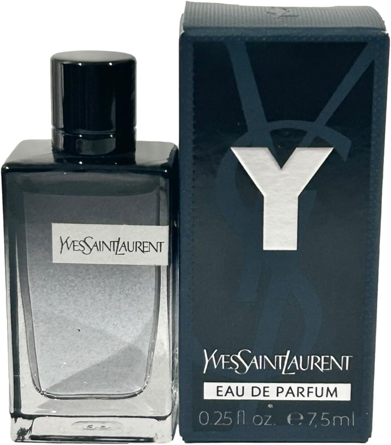 YSL Y Men Perfume Parfum MINI EDP splash on SMALL TRAVEL SIZE 7.5 ml / 0.25 Fl oz - 0624