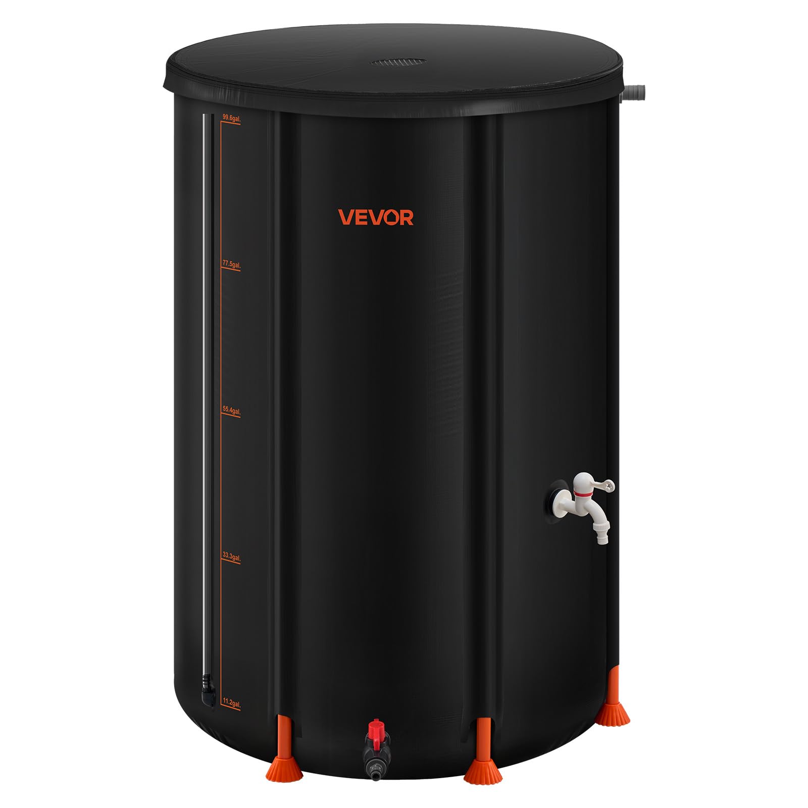 VEVOR 100-Gallon Collapsible Rain Barrel