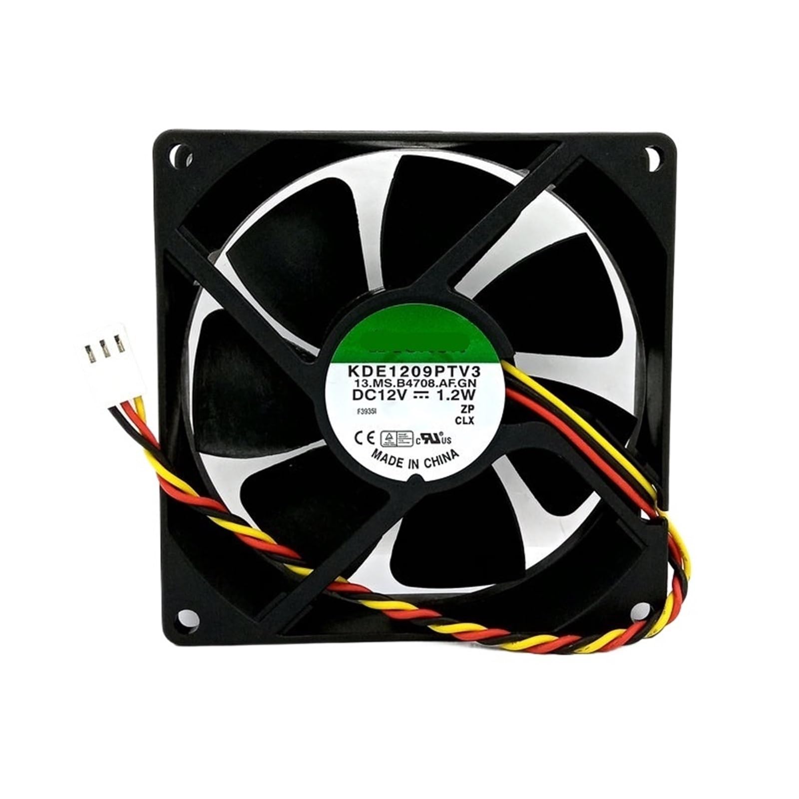 GJEXXPTST KDE1209PTV3 DC12V 1.2W 92x92x25MM 9cm 3Lines Cooling Fan