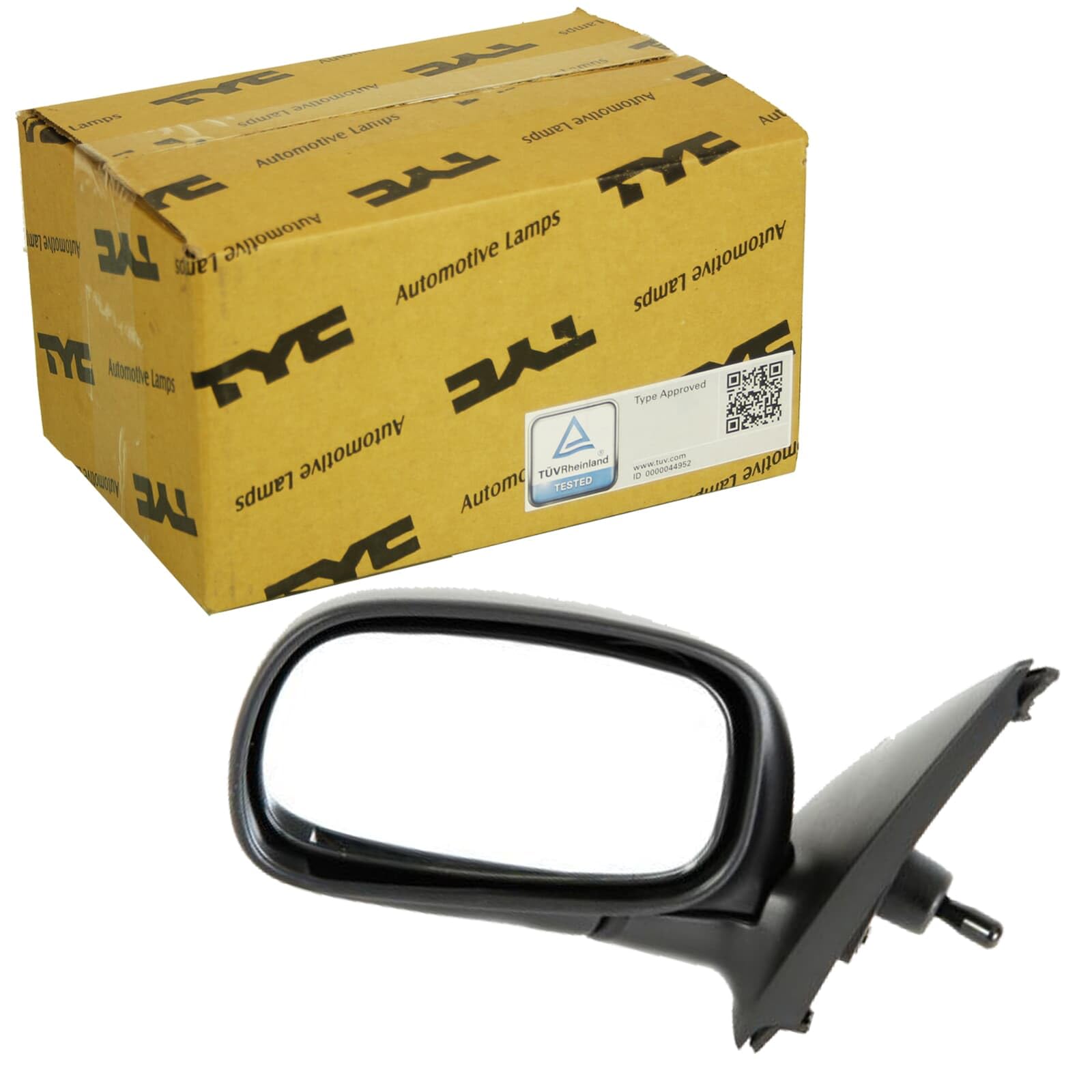 Tyc 324-0002 Specchietto Retrovisore Esterno Regolazione:Comando Cavo Flessibile Convesso Sx-image