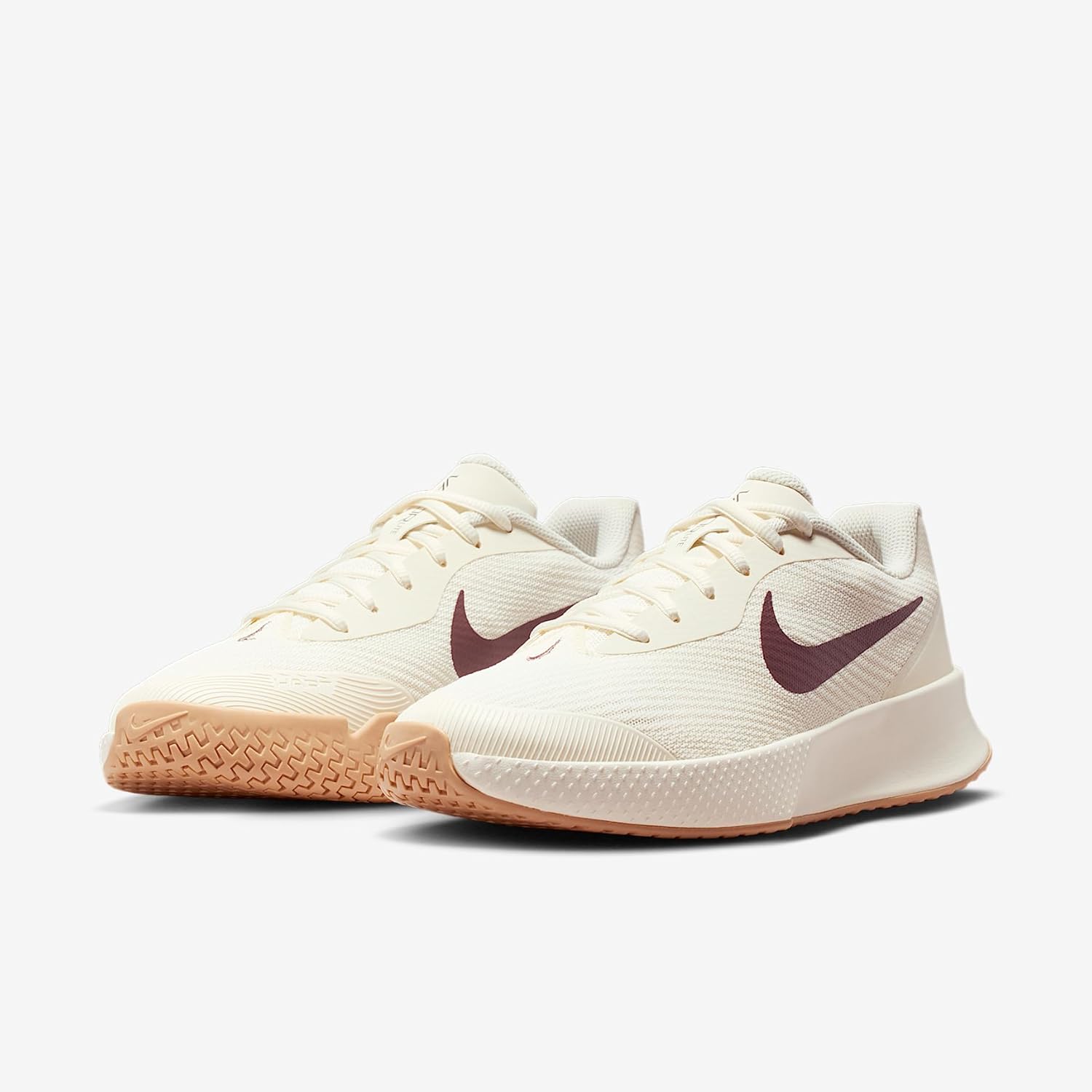 Nike Vapor Lite 3 Women's Hard Court Tennis Shoes (Pale Ivory/Vachetta Tan/Tattoo)