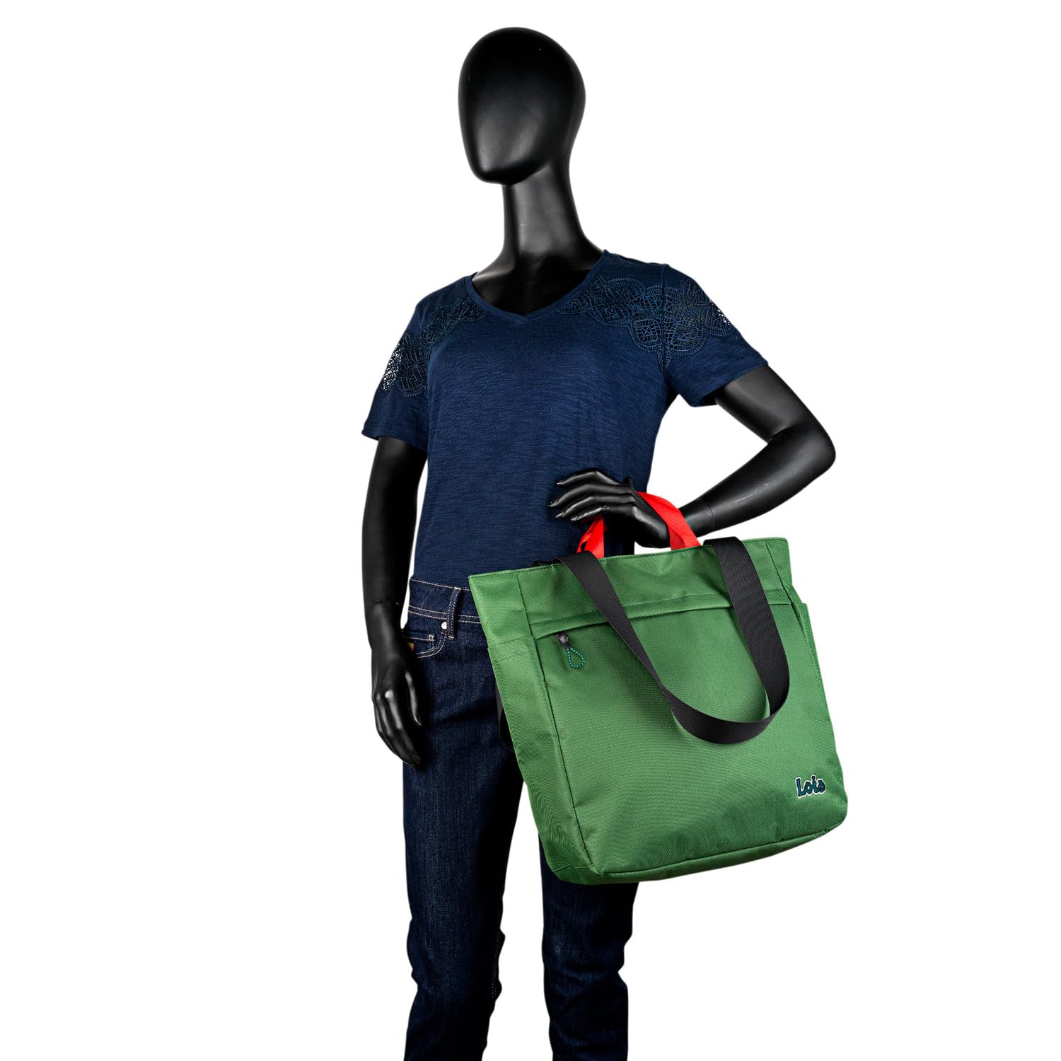 Lois - Bolso Shopper Mujer Espacioso y Elegante Bolso Hombro Mujer Casual Moderno. Shopper para Oficina Diario y Viajes Ideal