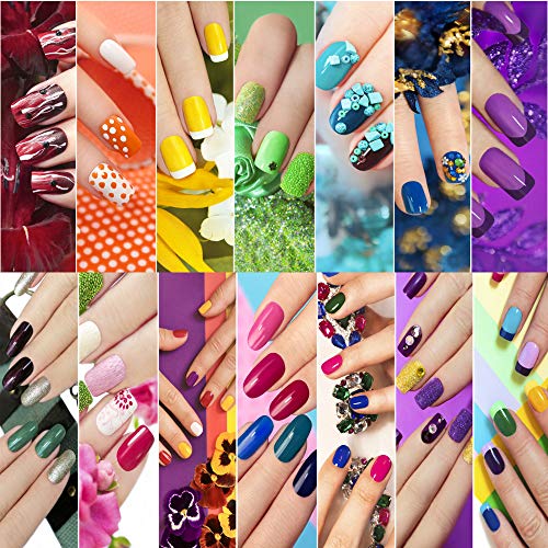 500 Stück Acryl Falsche Künstliche Nägel Tips, Natürliche Kunst Gefälschte Nägel Tipps mit Nagelknipser Cutter Nägel… – Bild 7