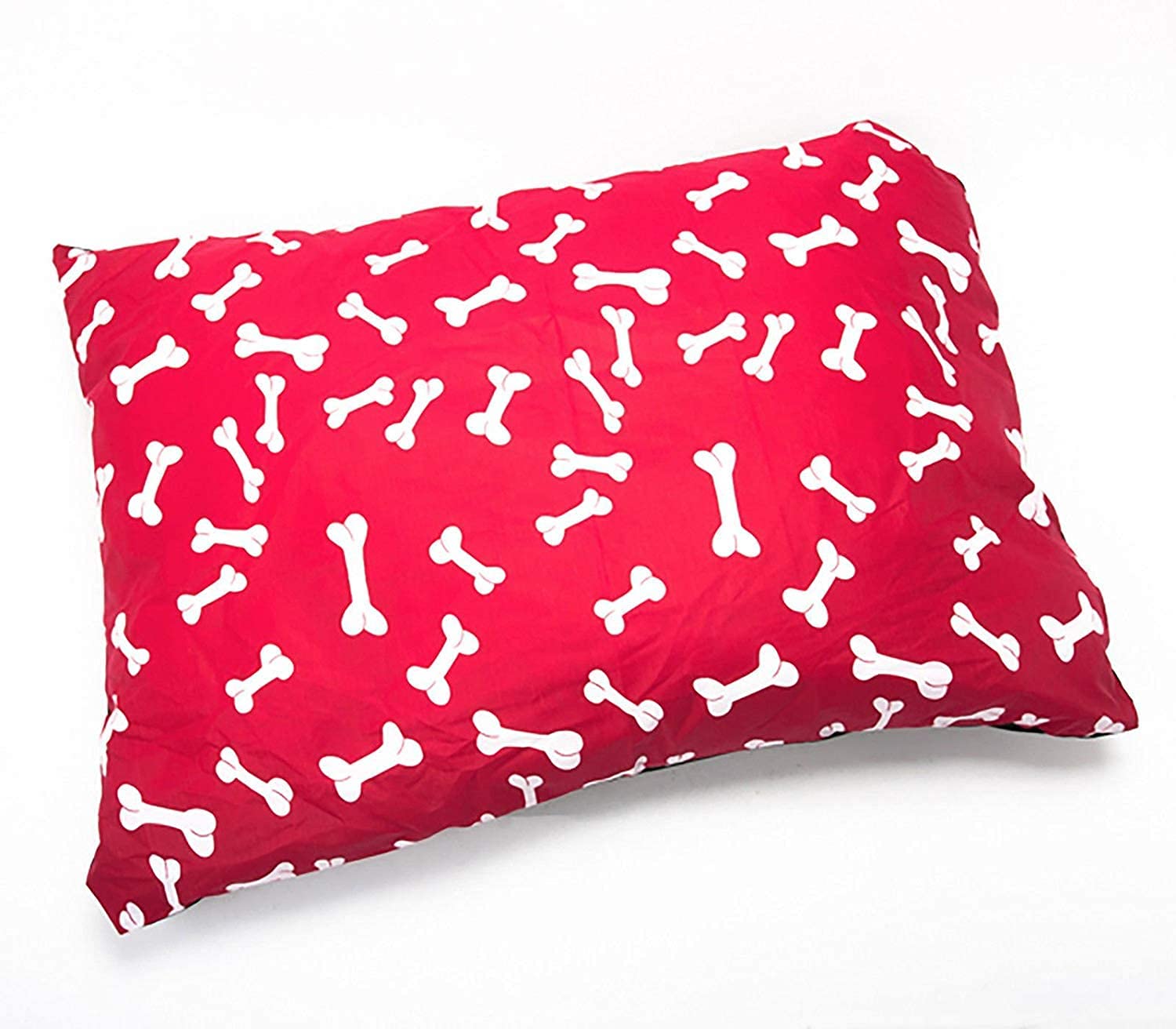IBIZA DREAMS Marilyn Bed And Bath Attractive Large and Extra Large Pet Dog Bed Zipped Removable & Washable Complete Dog Bed Or Cover Only Available In (Large Cover + Cushion, Red Bone)